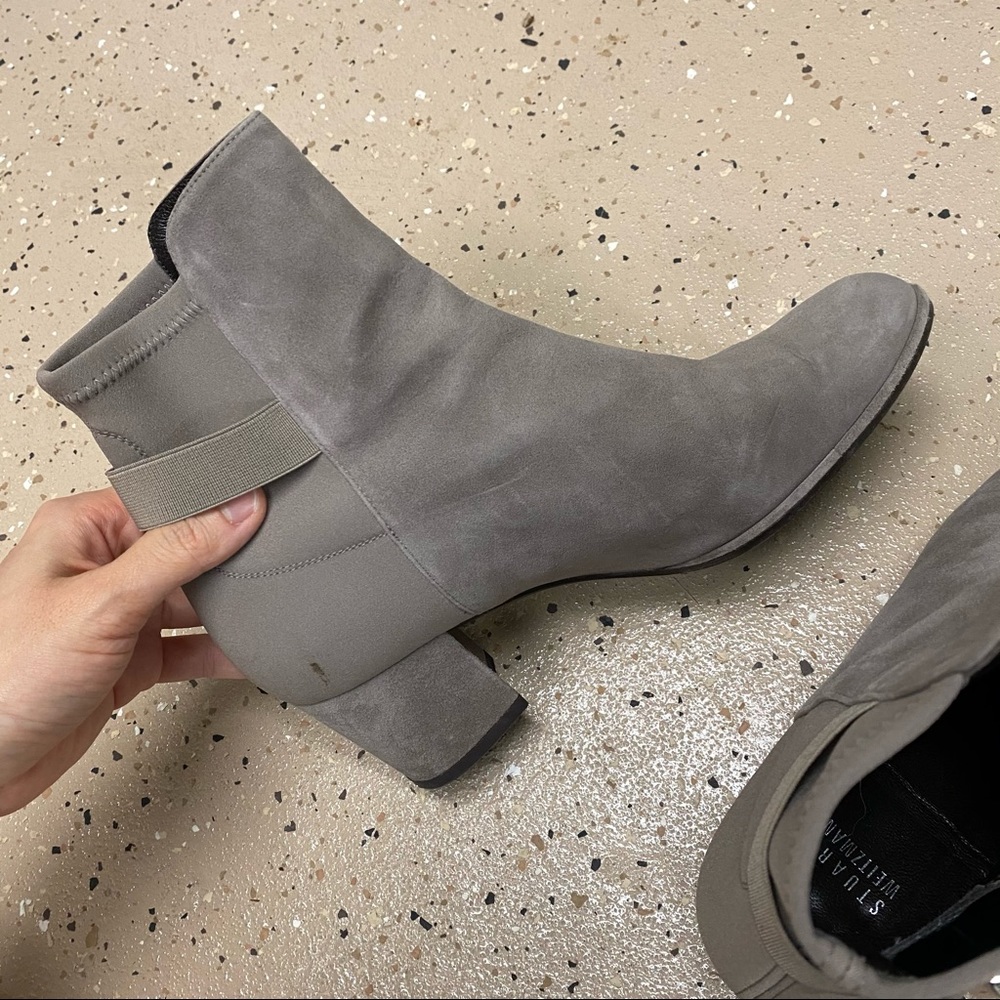 Stuart Weitzman stretch bootie - Picture 8 of 16